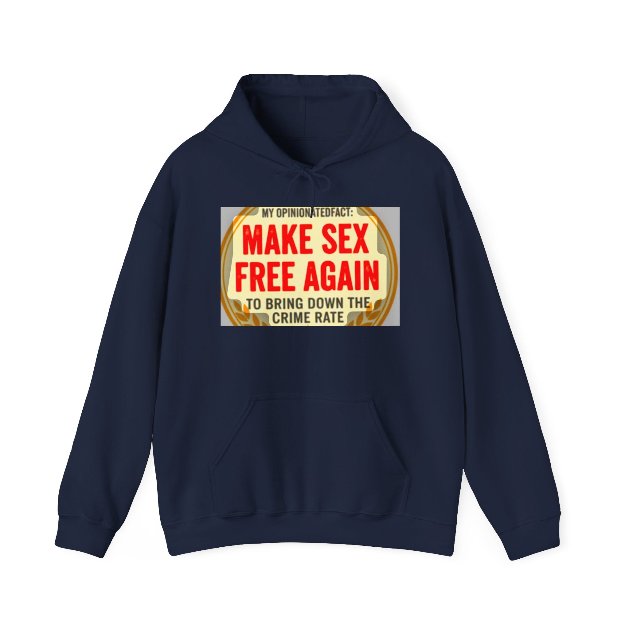 Funny Political Hoodie — Humorous Political Statement Sweatshirt