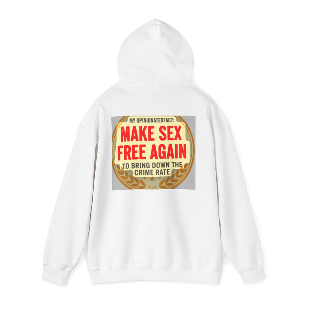 Funny Political Hoodie — Humorous Political Statement Sweatshirt