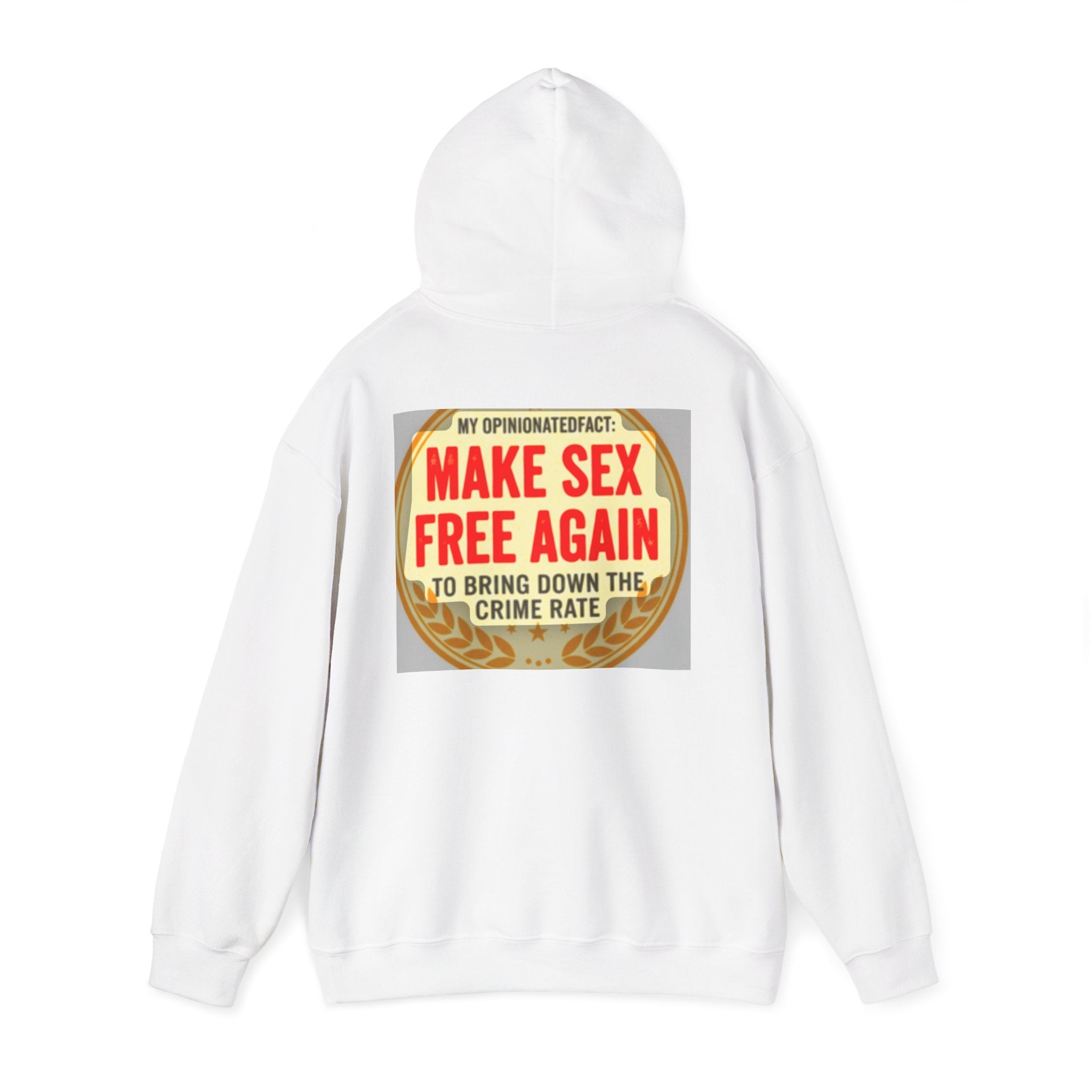 Funny Political Hoodie — Humorous Political Statement Sweatshirt