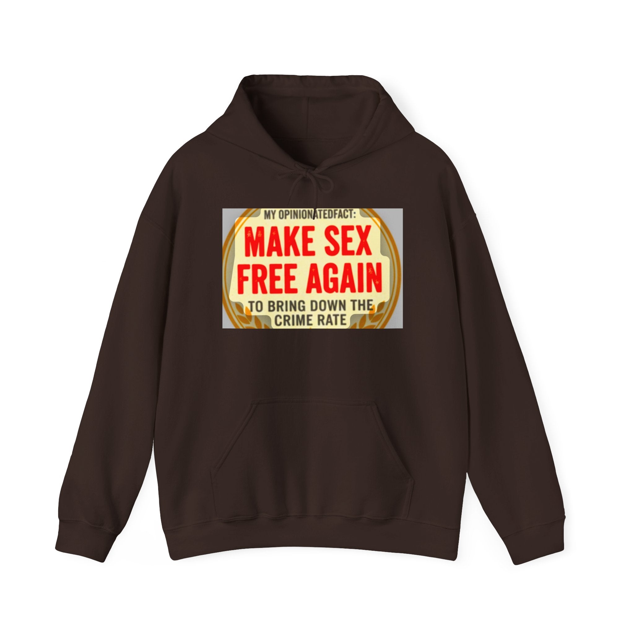 Funny Political Hoodie — Humorous Political Statement Sweatshirt