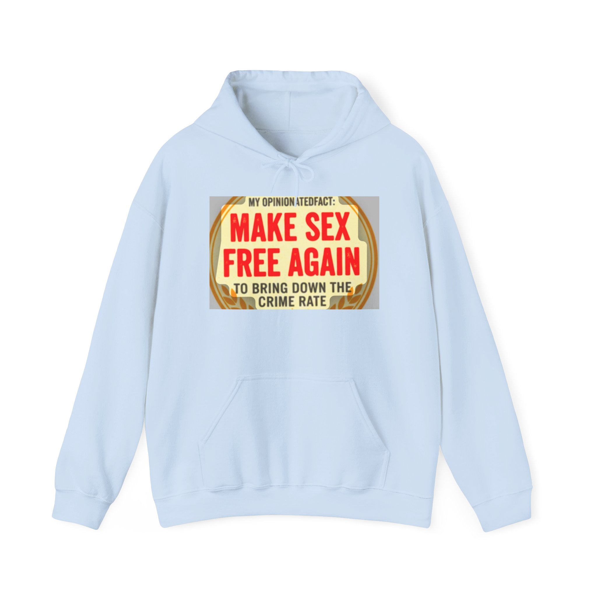 Funny Political Hoodie — Humorous Political Statement Sweatshirt