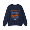 New York Basketball Crewneck Sweatshirt | varsity city basketball, streetwear