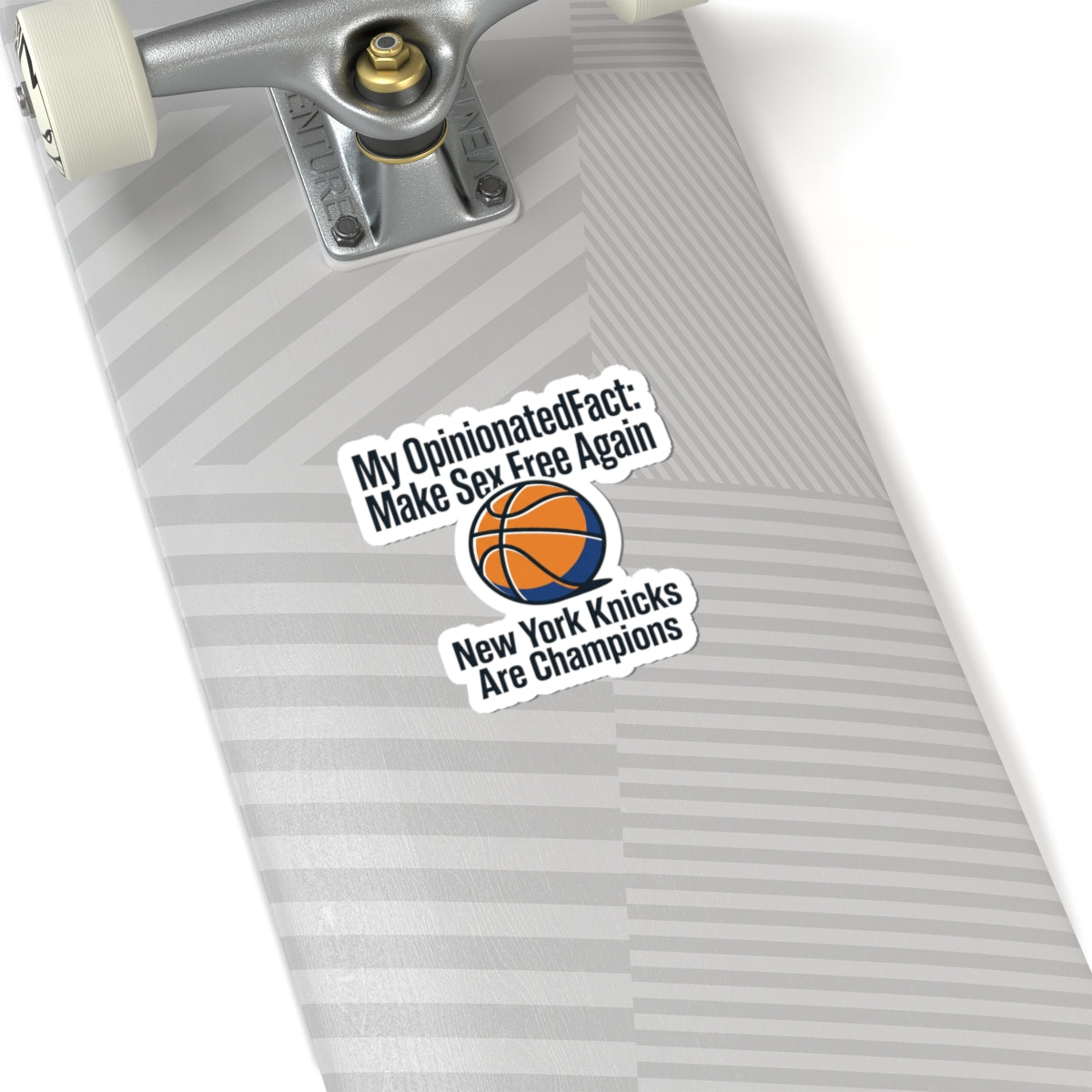 City Basketball Varsity Sticker | Collegiate Retro Block Letters, Streetwear Club
