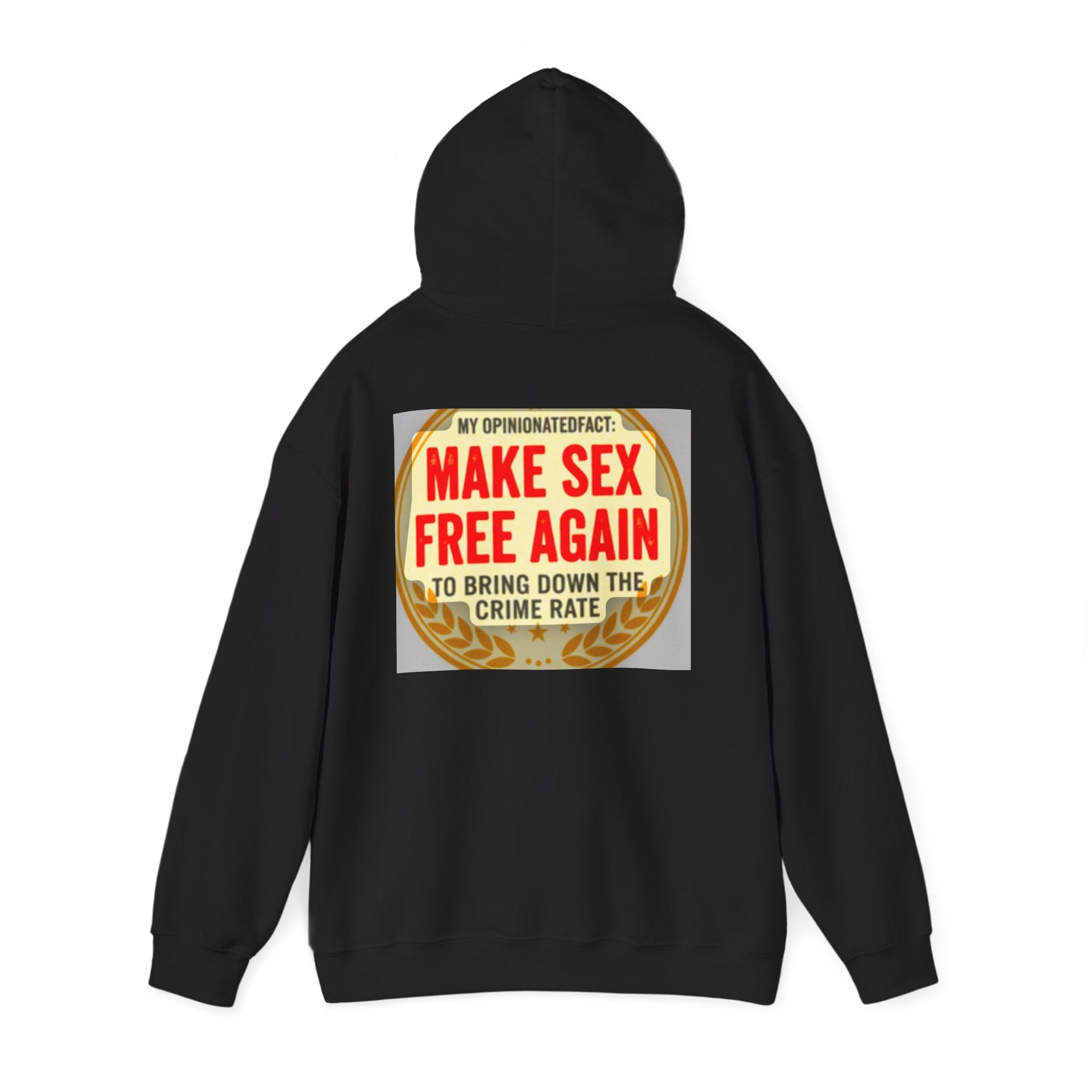 Funny Political Hoodie — Humorous Political Statement Sweatshirt