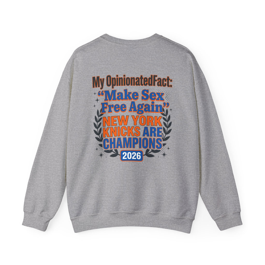 New York Basketball Crewneck Sweatshirt | varsity city basketball, streetwear