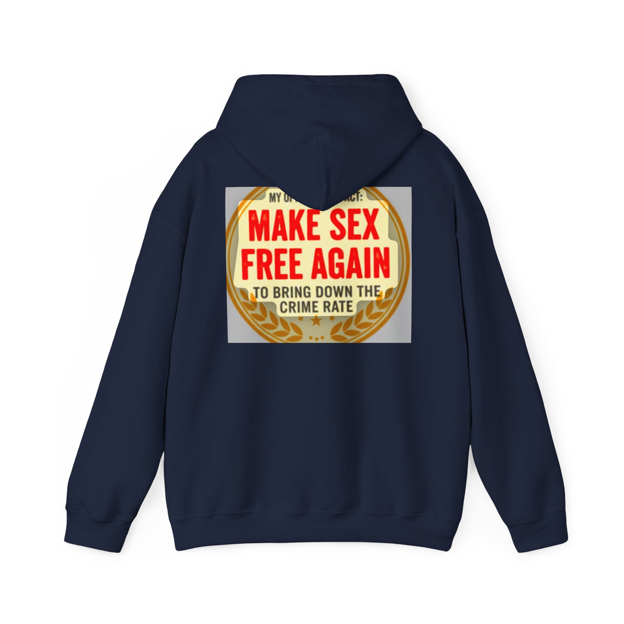 Funny Political Hoodie — Humorous Political Statement Sweatshirt